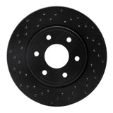 R1 Concepts 05-21 Suzuki Equator Front Left Drilled Black Brake Rotor by R1 Concepts RNC-623-67095L