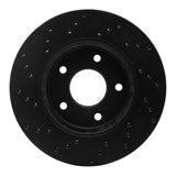 R1 Concepts 11-22 Chevrolet City Express Front Right Drilled Black Brake Rotor by R1 Concepts RNC-623-67103R