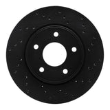 R1 Concepts 11-22 Chevrolet City Express Front Right Drilled Black Brake Rotor by R1 Concepts RNC-623-67103R