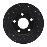 R1 Concepts 98-01 Audi A6 Quattro Rear Right Drilled Black Brake Rotor by R1 Concepts RNC-623-73018R