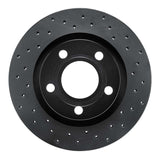 R1 Concepts 00-03 Audi A8 Rear Right Drilled Black Brake Rotor by R1 Concepts RNC-623-73020R
