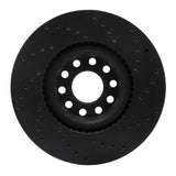 R1 Concepts 99-04 Audi A6 Quattro Front Left Drilled Black Brake Rotor by R1 Concepts RNC-623-73023L