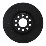 R1 Concepts 99-04 Audi A6 Quattro Front Right Drilled Black Brake Rotor by R1 Concepts RNC-623-73023R