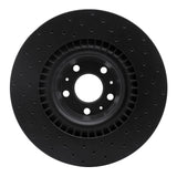 R1 Concepts 04-11 Audi A6 Quattro Front Left Drilled Black Brake Rotor by R1 Concepts RNC-623-73034L