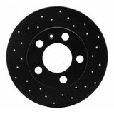 R1 Concepts 98-20 Volkswagen T-Cross (Mexico) Rear Right Drilled Black Brake Rotor by R1 Concepts RNC-623-74019R