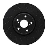 R1 Concepts 07-11 Lexus GS350 Right Front Drilled Black Brake Rotor by R1 Concepts RNC-623-75024D