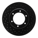 R1 Concepts 91-98 Toyota 4Runner Front Right Drilled Black Brake Rotor by R1 Concepts RNC-623-76115R