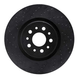 R1 Concepts 14-20 Maserati Ghibli Front Left Drilled Black Brake Rotor by R1 Concepts RNC-623-79005L