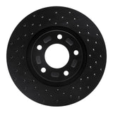 R1 Concepts 04-15 Mazda 3 Front Right Drilled Black Brake Rotor by R1 Concepts RNC-623-80065R