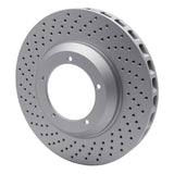 Dynamic Friction 1982-1989 Porsche 911 Left Front Drilled GeoSPEC Coated Rotor (304x32 Vented) by Dynamic Friction Company 624-02013D