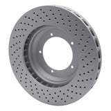 Dynamic Friction 1982-1989 Porsche 911 Left Front Drilled GeoSPEC Coated Rotor (304x32 Vented) by Dynamic Friction Company 624-02013D
