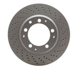 Dynamic Friction 1978-1989 Porsche 930 Right Rear Drilled GeoSPEC Coated Rotor (309x28 Vented) by Dynamic Friction Company 624-02014D