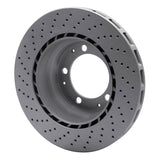 Dynamic Friction 1978-1989 Porsche 930 Right Rear Drilled GeoSPEC Coated Rotor (309x28 Vented) by Dynamic Friction Company 624-02014D