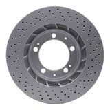 Dynamic Friction 1994-1998 Porsche 911 Left Front Drilled GeoSPEC Coated Rotor (303x32 Vented) by Dynamic Friction Company 624-02025D