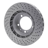 Dynamic Friction 1994-1998 Porsche 911 Left Front Drilled GeoSPEC Coated Rotor (303x32 Vented) by Dynamic Friction Company 624-02025D