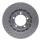 Dynamic Friction 1994-1998 Porsche 911 Right Front Drilled GeoSPEC Coated Rotor (303x32 Vented) by Dynamic Friction Company 624-02026D