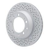 Dynamic Friction 1994-1998 Porsche 911 Rear Drilled GeoSPEC Coated Rotor (299x23.8 Vented) by Dynamic Friction Company 624-02027