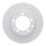 Dynamic Friction 1994-1998 Porsche 911 Rear Drilled GeoSPEC Coated Rotor (299x23.8 Vented) by Dynamic Friction Company 624-02027