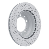 Dynamic Friction 1994-1998 Porsche 911 Rear Drilled GeoSPEC Coated Rotor (299x23.8 Vented) by Dynamic Friction Company 624-02027