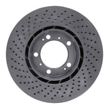 Dynamic Friction 1998-2012 Porsche 911 Right Front Drilled GeoSPEC Coated Rotor (318x28 Vented) by Dynamic Friction Company 624-02033D