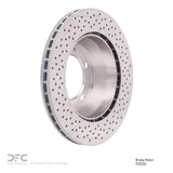 Dynamic Friction 1998-2008 Porsche 911 Rear Drilled GeoSPEC Coated Rotor (298x23.83 Vented) by Dynamic Friction Company 624-02034