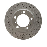 Dynamic Friction 2000-2008 Porsche Cayman Rear Drilled GeoSPEC Coated Rotor (299x24 Vented) by Dynamic Friction Company 624-02039