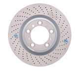 Dynamic Friction 2010-2023 Porsche 911 Right Rear Drilled GeoSPEC Coated Rotor (350x28 Vented) by Dynamic Friction Company 624-02062D