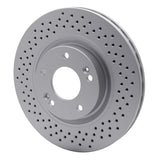 Dynamic Friction 2007-2008 Hyundai Tiburon Front Drilled GeoSPEC Coated Rotor (303x26 Vented) by Dynamic Friction Company 624-03026