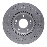 Dynamic Friction 2007-2008 Hyundai Tiburon Front Drilled GeoSPEC Coated Rotor (303x26 Vented) by Dynamic Friction Company 624-03026