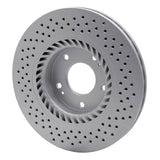 Dynamic Friction 2007-2008 Hyundai Tiburon Front Drilled GeoSPEC Coated Rotor (303x26 Vented) by Dynamic Friction Company 624-03026