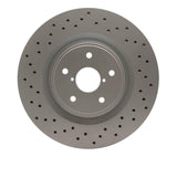 Dynamic Friction 2018-2025 Subaru WRX STI Front Drilled GeoSPEC Coated Rotor (340x30 Vented) by Dynamic Friction Company 624-13041