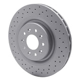 Dynamic Friction 2000-2006 Jaguar XKR Front Drilled GeoSPEC Coated Rotor (355x32 Vented) by Dynamic Friction Company 624-20016