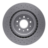Dynamic Friction 2000-2006 Jaguar XKR Front Drilled GeoSPEC Coated Rotor (355x32 Vented) by Dynamic Friction Company 624-20016