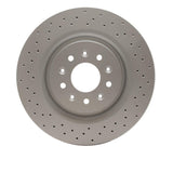 Dynamic Friction 2000-2006 Jaguar XKR Front Drilled GeoSPEC Coated Rotor (355x32 Vented) by Dynamic Friction Company 624-20016