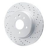 Dynamic Friction 2000-2006 Jaguar XKR Rear Drilled GeoSPEC Coated Rotor (330x28 Vented) by Dynamic Friction Company 624-20017