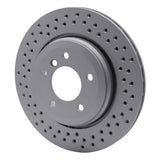 Dynamic Friction 2001-2006 BMW 330Ci Rear Drilled GeoSPEC Coated Rotor (320x21.9 Vented) by Dynamic Friction Company 624-31053
