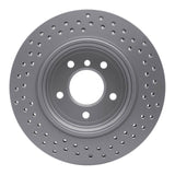 Dynamic Friction 2001-2006 BMW 330Ci Rear Drilled GeoSPEC Coated Rotor (320x21.9 Vented) by Dynamic Friction Company 624-31053