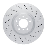 Dynamic Friction 2006-2010 BMW M6 Right Front Drilled GeoSPEC Coated Rotor (374x35.9 Vented) by Dynamic Friction Company 624-31071D
