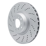 Dynamic Friction 2006-2010 BMW M6 Left Front Drilled GeoSPEC Coated Rotor (374x35.9 Vented) by Dynamic Friction Company 624-31072D