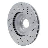 Dynamic Friction 2006-2010 BMW M6 Left Front Drilled GeoSPEC Coated Rotor (374x35.9 Vented) by Dynamic Friction Company 624-31072D