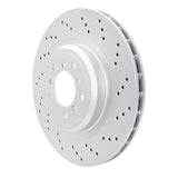 Dynamic Friction 2008-2013 BMW M3 Right Front Drilled GeoSPEC Coated Rotor (360x30 Vented) by Dynamic Friction Company 624-31086D