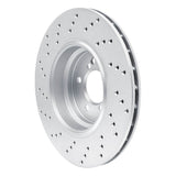 Dynamic Friction 2008-2013 BMW M3 Right Rear Drilled GeoSPEC Coated Rotor (350x24 Vented) by Dynamic Friction Company 624-31092D