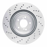 Dynamic Friction 2015-2020 BMW M3 Right Rear Drilled GeoSPEC Coated Rotor (370x24 Vented) by Dynamic Friction Company 624-31126D