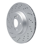 Dynamic Friction 2015-2020 BMW M4 Left Rear Drilled GeoSPEC Coated Rotor (370x24 Vented) by Dynamic Friction Company 624-31127D