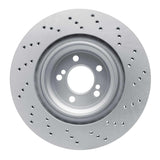 Dynamic Friction 2015-2020 BMW M4 Left Rear Drilled GeoSPEC Coated Rotor (370x24 Vented) by Dynamic Friction Company 624-31127D