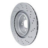 Dynamic Friction 2015-2020 BMW M4 Left Rear Drilled GeoSPEC Coated Rotor (370x24 Vented) by Dynamic Friction Company 624-31127D