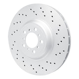 Dynamic Friction 2015-2020 BMW M2 Right Front Drilled GeoSPEC Coated Rotor (380x30 Vented) by Dynamic Friction Company 624-31128D