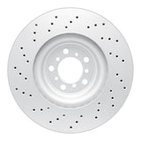 Dynamic Friction 2015-2020 BMW M2 Right Front Drilled GeoSPEC Coated Rotor (380x30 Vented) by Dynamic Friction Company 624-31128D