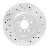 Dynamic Friction 2015-2020 BMW M2 Right Front Drilled GeoSPEC Coated Rotor (380x30 Vented) by Dynamic Friction Company 624-31128D