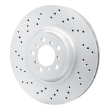 Dynamic Friction 2015-2020 BMW M2 Left Front Drilled GeoSPEC Coated Rotor (380x30 Vented) by Dynamic Friction Company 624-31129D